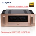 S1f1b9c2c9bf24c0c89f5f36f46847ef9X-1 SUQIYA-Reference Accuphase E-406 Class A and B High Power Amplifier Home Audio HiFi Post Amplifier 320W Speaker Protection