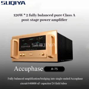 Sbcf62026a3be4c8a8088813e7064eb8ea-1 SUQIYA-Reference Accuphase A-75 High-end Pure Class A Amplifier HiFi Balanced Amplifier Home Audio Speaker Protection 120W