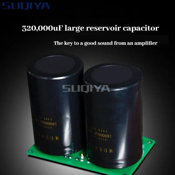 SUQIYA-Reference Accuphase E-406 Class A and B High Power Amplifier Home Audio HiFi Post Amplifier 320W Speaker Protection