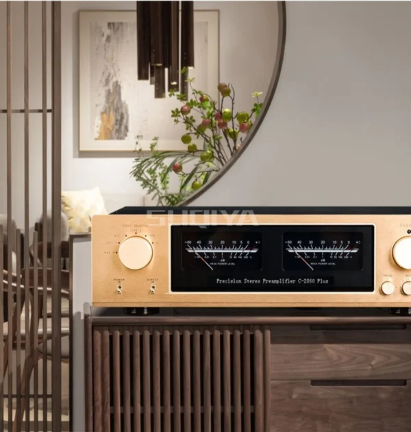 SUQIYA-Reference Accuphase C-2860 Plus Fully Balanced Preamplifier Home Audio HiFi Amplifier with Remote Control