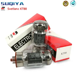 SUQIYA-SVETLANA KT88 Tube Replacement 6550 KT90 6P3P EL34 Factory Tested To Match Tube Amplifier Matched Quad