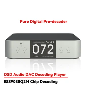 SUQIYA DAC90 Pure DAC, Pure Digital Lossless Music Frequency, Bluetooth Amplifier, Front-end Decoder, HiFi Fever Player