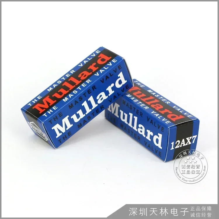 Vacuum Tube Mullard 12AX7 Replacement ECC83/6N4 Electronic Tube Factory Test Matching Genuine - Image 2