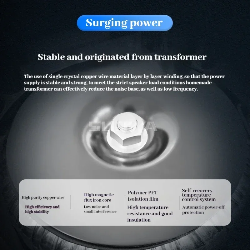 SUQIYA-THALLO Fully Balanced High Power Post-stage High-end Power Amplifier Class AB Fully Discrete Power Amplifier - Image 4