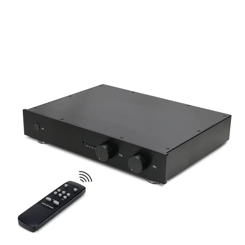 SUQIYA-New Based on NAIM NAC152 Preamp & NAP200 Combined Amplifier 75W+75W 8 Ohm 4 Way RCA Input With Remote Control Version - Image 7