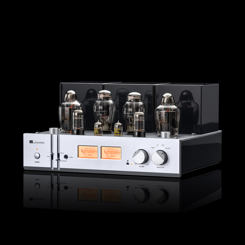 MUZISHARE X10PRO Single-ended 28W*2 Class A Tube Amplifier KT170 Tube Balanced Output with Remote Control - Image 4