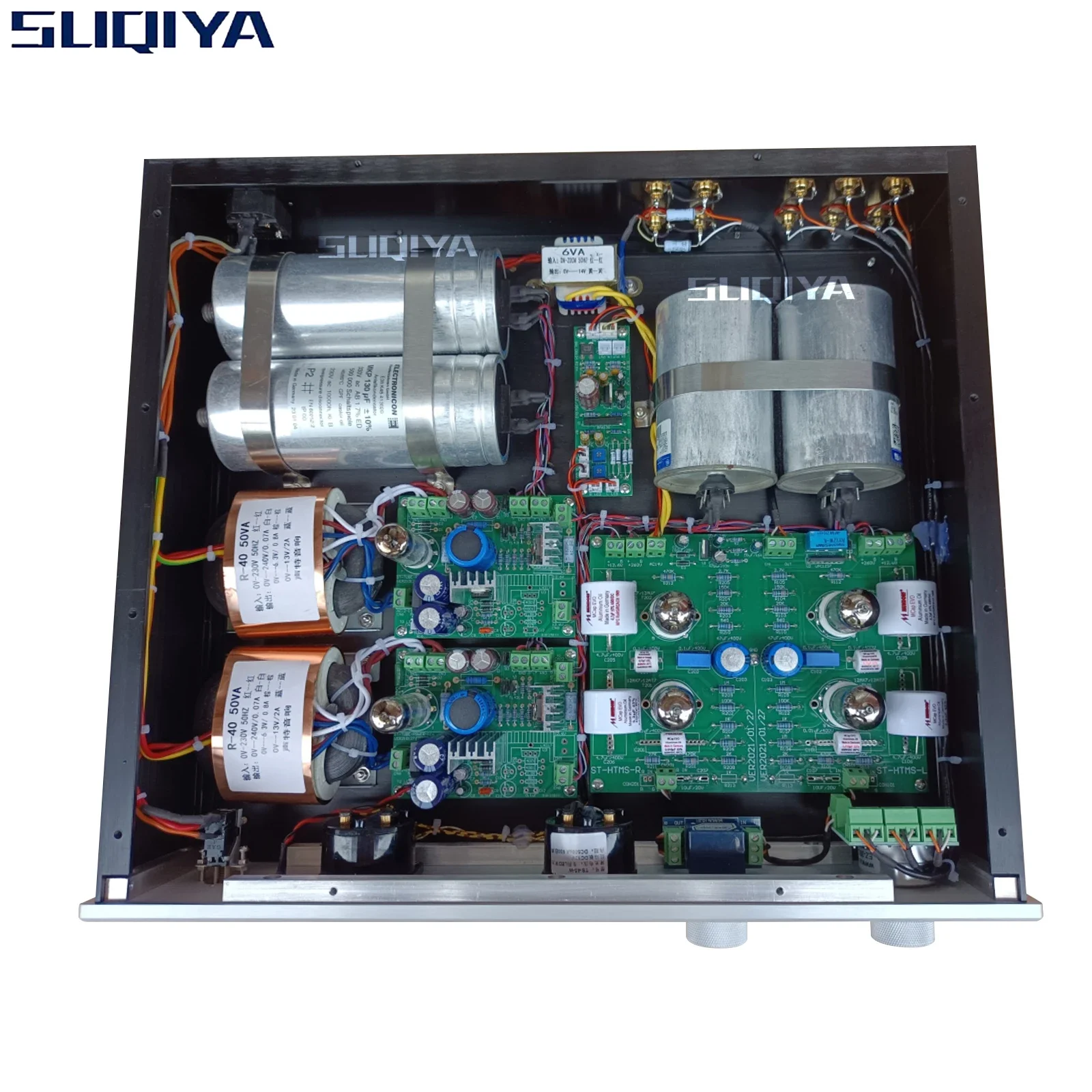 SUQIYA-Hotan Maos Balanced ECC83 ECC82 6Z4 Tube Preamp EZ90 6x4 Tube Preamplifier Amplifier Audio - Image 4