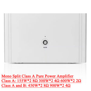 SUQIYA X5 Flagship Mono High Power Split 300W*2 Class A Pure Post-stage High Fidelity Hifi Audio Amplifier