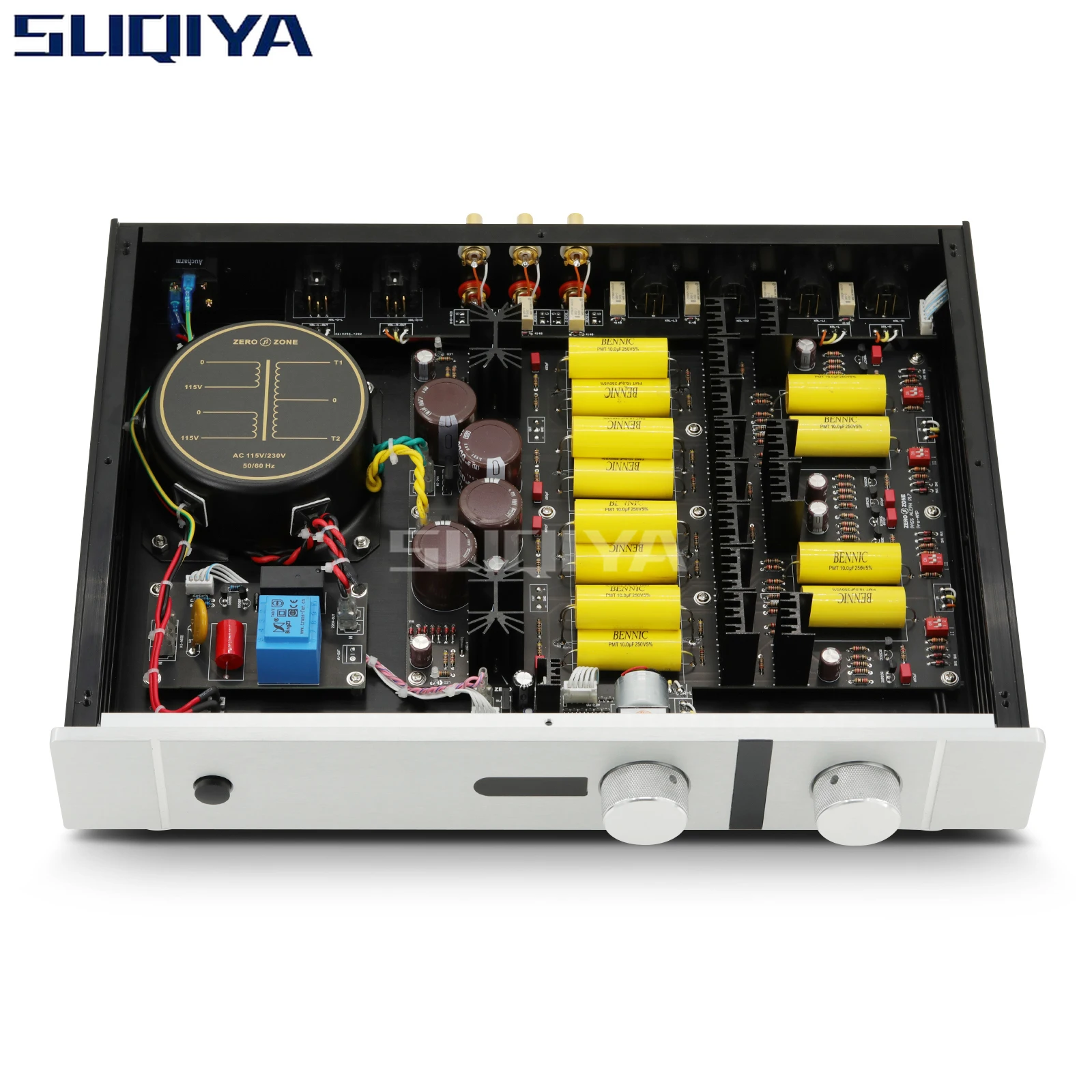 SUQIYA-HIFI PASS P17 MOSFET Class A Balanced Preamplifier Base on PASS 1.7 Circuit With Remote Control - Image 2