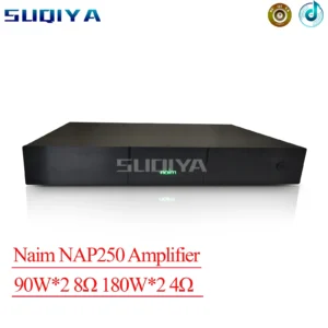 SUQIYA-Naim Nap250 90w*2 2-channel Power Amplifier High Power Sound Warm ON MJ15024G Transistor HIFI Amplifier Audio