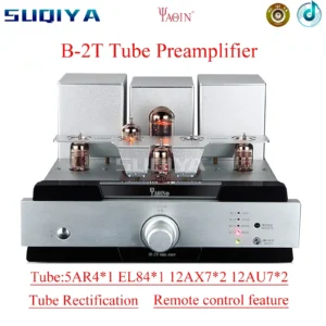 SUQIYA-Yaqin B-2T Tube Amplifier Tube Preamplifier Fever HiFi Tube Preamplifier High Fidelity High Power Audio