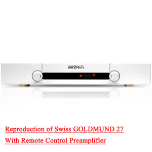 SUQIYA Reproduces The Swiss GOLDMUND 27 Remote Control Preamplifier To Restore High-definition, Natural and Real Sound