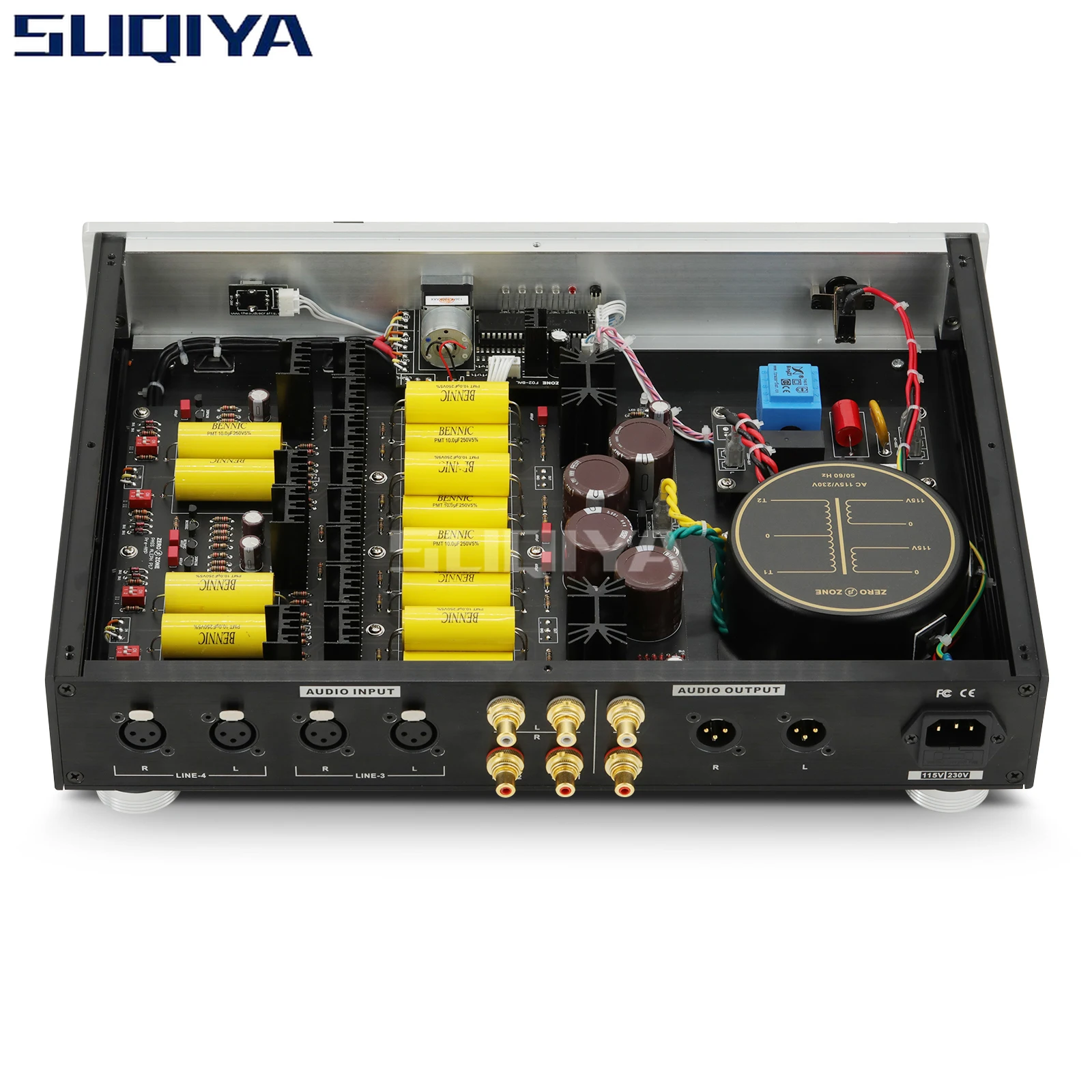 SUQIYA-HIFI PASS P17 MOSFET Class A Balanced Preamplifier Base on PASS 1.7 Circuit With Remote Control - Image 5