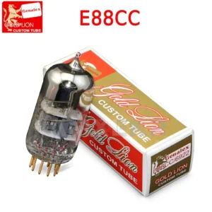 GOLD LION E88CC Electronic Tube Replacement E88CC/6922/6DJ8 Vacuum Tube Original Factory Precision Matching for Amplifier