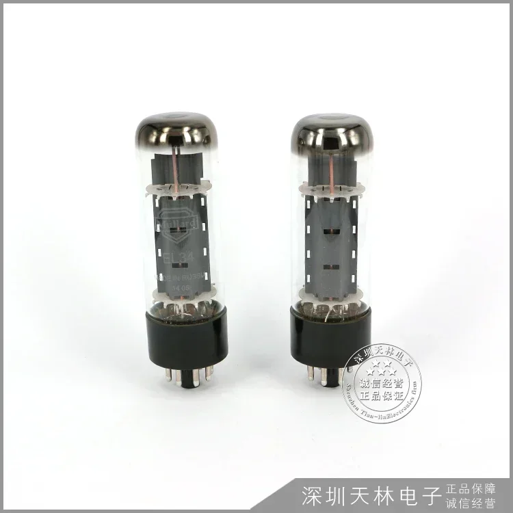 Mullard EL34 Vacuum Tube Replace 6CA7 Kt77 KT90 5881 6P3P Electronic Tube Amplifier Kit DIY Audio Valve Factory Test and Match - Image 4