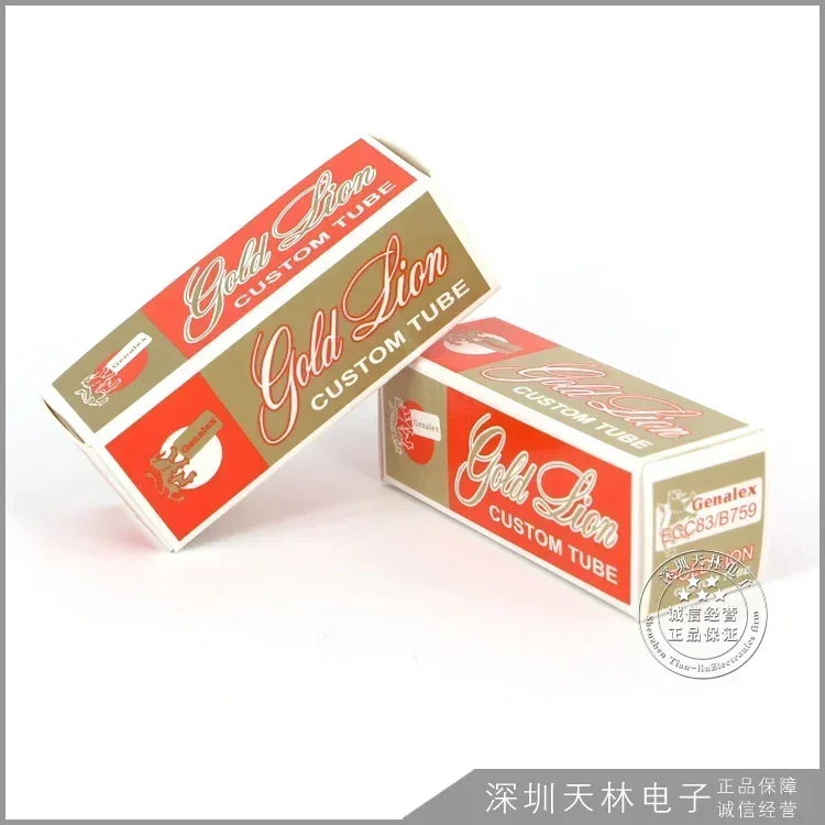 GOLD LION ECC83 Electronic Tube ECC82 ECC81 Vacuum Tube Amplifier HIFI Audio Valve Original Factory Precision Matching - Image 2