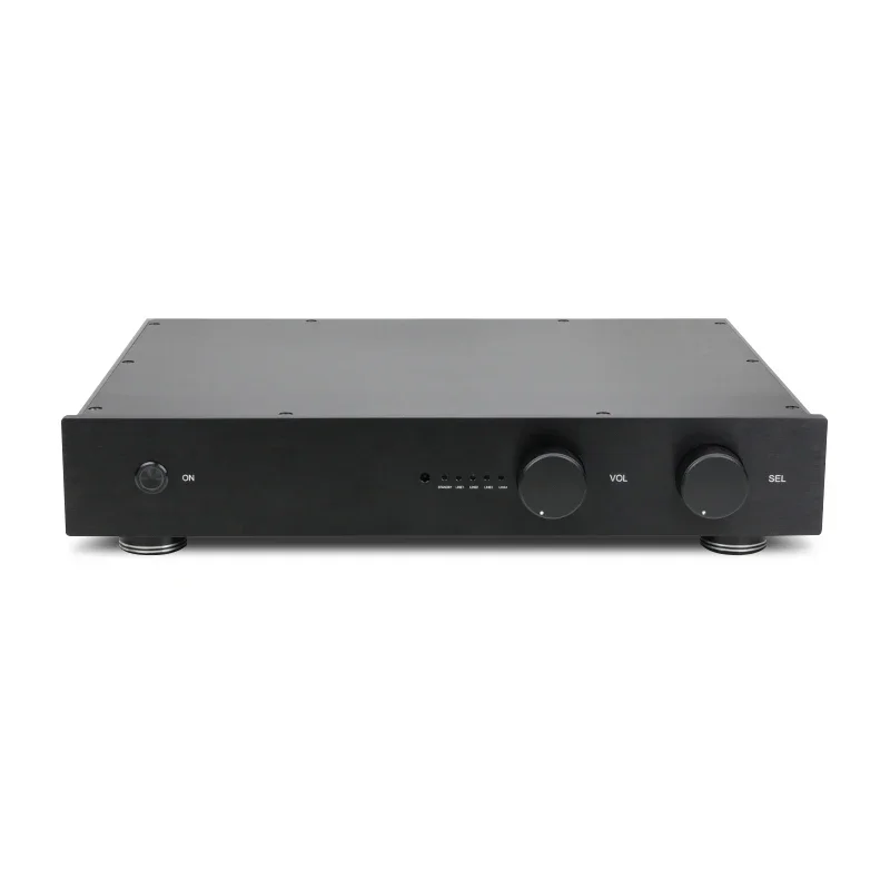 SUQIYA-New Based on NAIM NAC152 Preamp & NAP200 Combined Amplifier 75W+75W 8 Ohm 4 Way RCA Input With Remote Control Version - Image 4