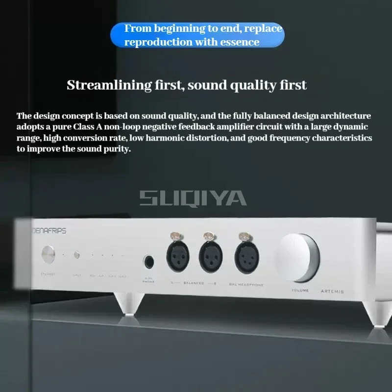 SUQIYA-ARTEMIS Fever HiFi Decoding Fully Balanced Headphone Amplifier Preamplifier Built-in Linear Power Supply - Image 4