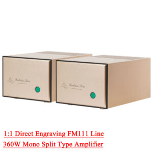 SUQIYA 1:1 Replica FM111 Line Mono Split 360W High Power Amplifier Hifi Fever Amplifier Home Post-stage