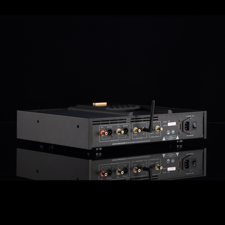 MUZISHARE C9 Audiophile Vacuum Tube CD Player with CSR8675CD HD Bluetooth 5.0 Supports AAC APTX and LDAC and Decoder 9038 - Image 2