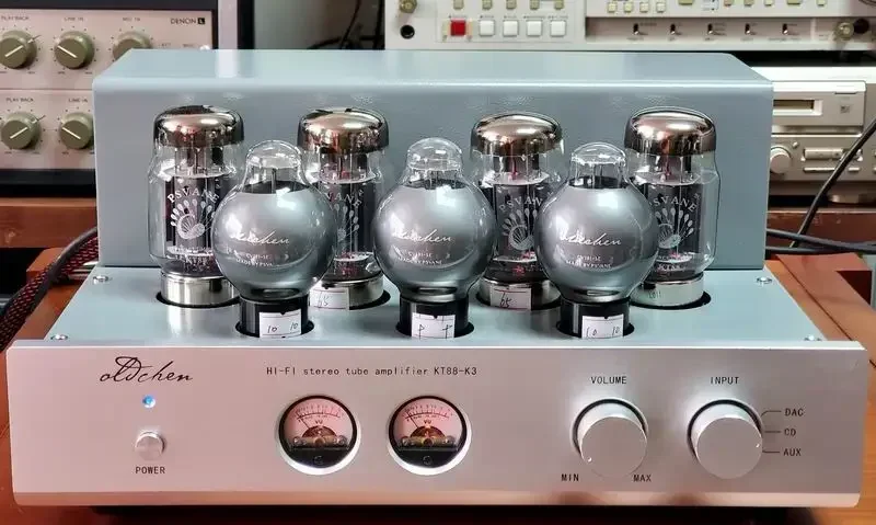 LaoChen K3 KT88 Push-Pull Tube Amplifier HIFI EXQUIS AIQIN 45Wx2 Class A Handmade Scaffolding Amp OCK3 OldChen - Image 7