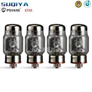 SUQIYA-PSVANE Hifi KT88 KT88/C Vacuum Tube Replace 6550 KT88 for Hifi Audio Vintage Tube AMP DIY Factory Matched Pair Quad