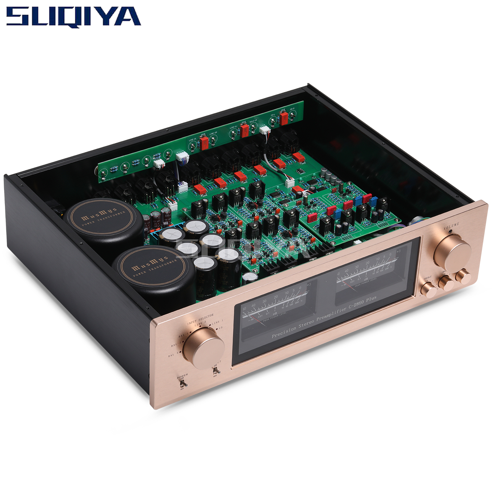 SUQIYA-Reference Accuphase C-2860 Plus Fully Balanced Preamplifier HiFi Audiophile Preamplifier with Remote Control - Image 3