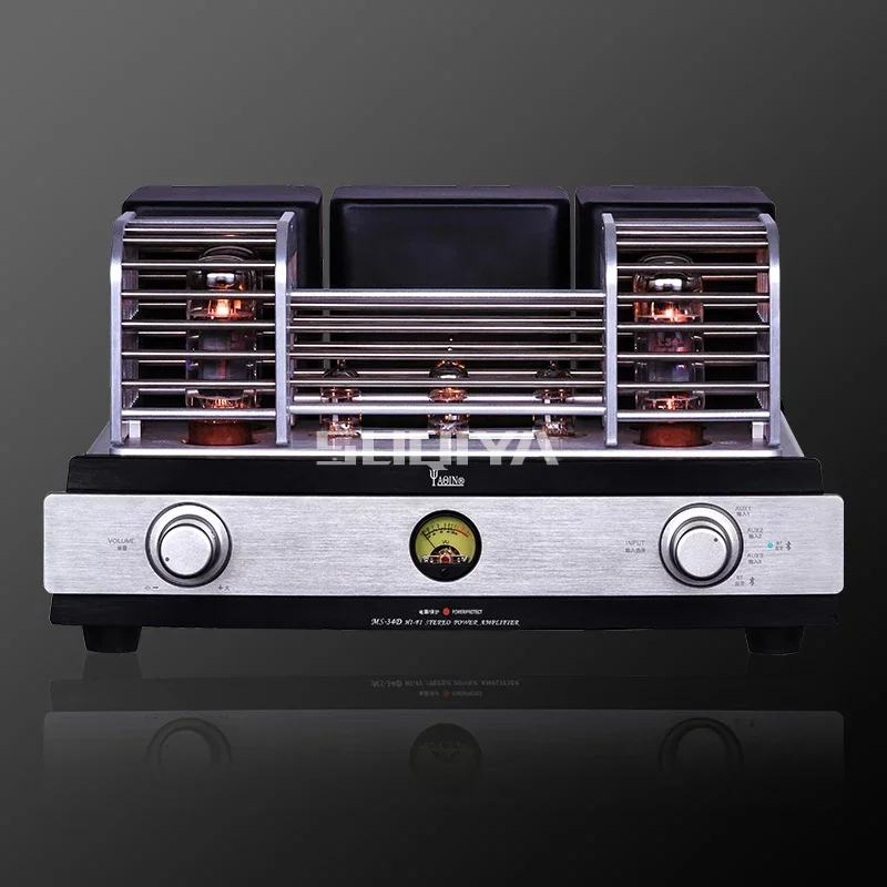 SUQIYA-Yaqin MS-34D Tube Amplifier EL34 Tube Bluetooth Amplifier Fever Hifi High Fidelity Audio Amplifier - Image 2