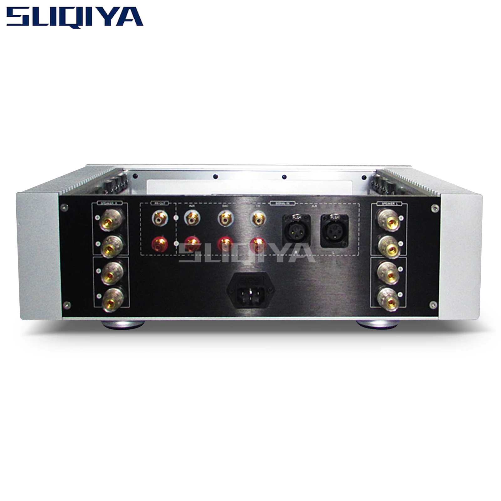 SUQIYA-E1 Integrated Amplifier 180W*2 8Ω 300W*2 4Ω with Remote Control 3 Way Single-ended Input 1 Way Balanced Input - Image 6