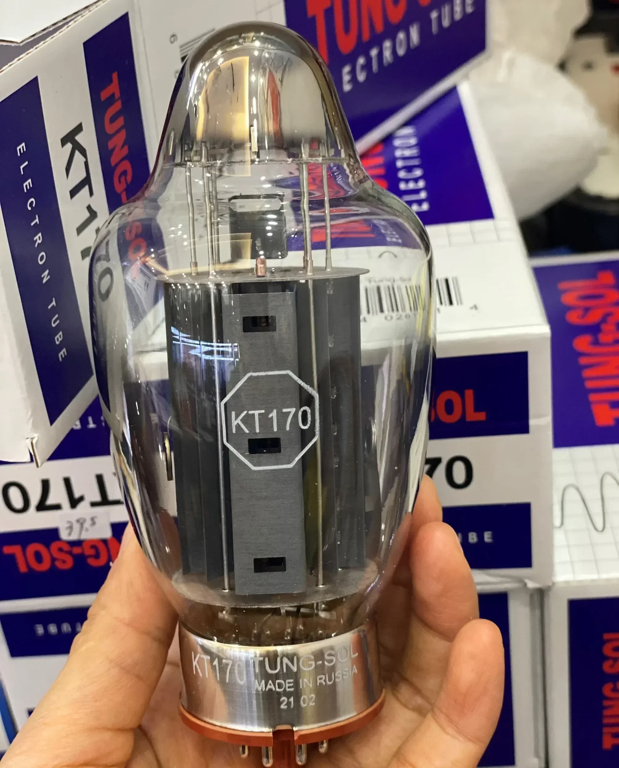 TUNG-SOL KT170 Electronic Tube Replacement KT150/KT120/KT88/6550 Vacuum Tube Original Factory Precision Matching for Amplifier - Image 4