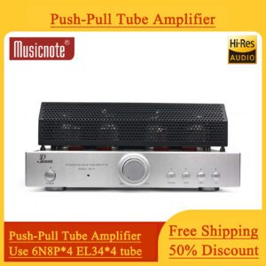 Musicnote MU71 EL34 Tube 32W*2 Push-pull Amplifier True Gallbladder Balanced Input High Cost Performance