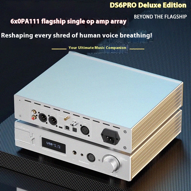 SUQIYA DS6PRO New Balanced Decoder Headphone Amplifier All-in-One 9039pro Bluetooth Headphone Amplifier Module - Image 7