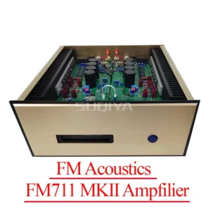 SUQIYA-Reproduction FM711 MKII Power Amplifier Class AB 250W*2 HiFi Home High-end Power Amplifier 1:1 Reproduction 100dB