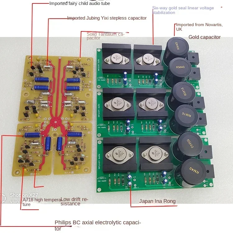 SUQIYA Reference Naim NAC52 Preamplifier 8x Gain Single-Ended Class A HIFI Preamplifier for Diy Amplifiers Audio - Image 4