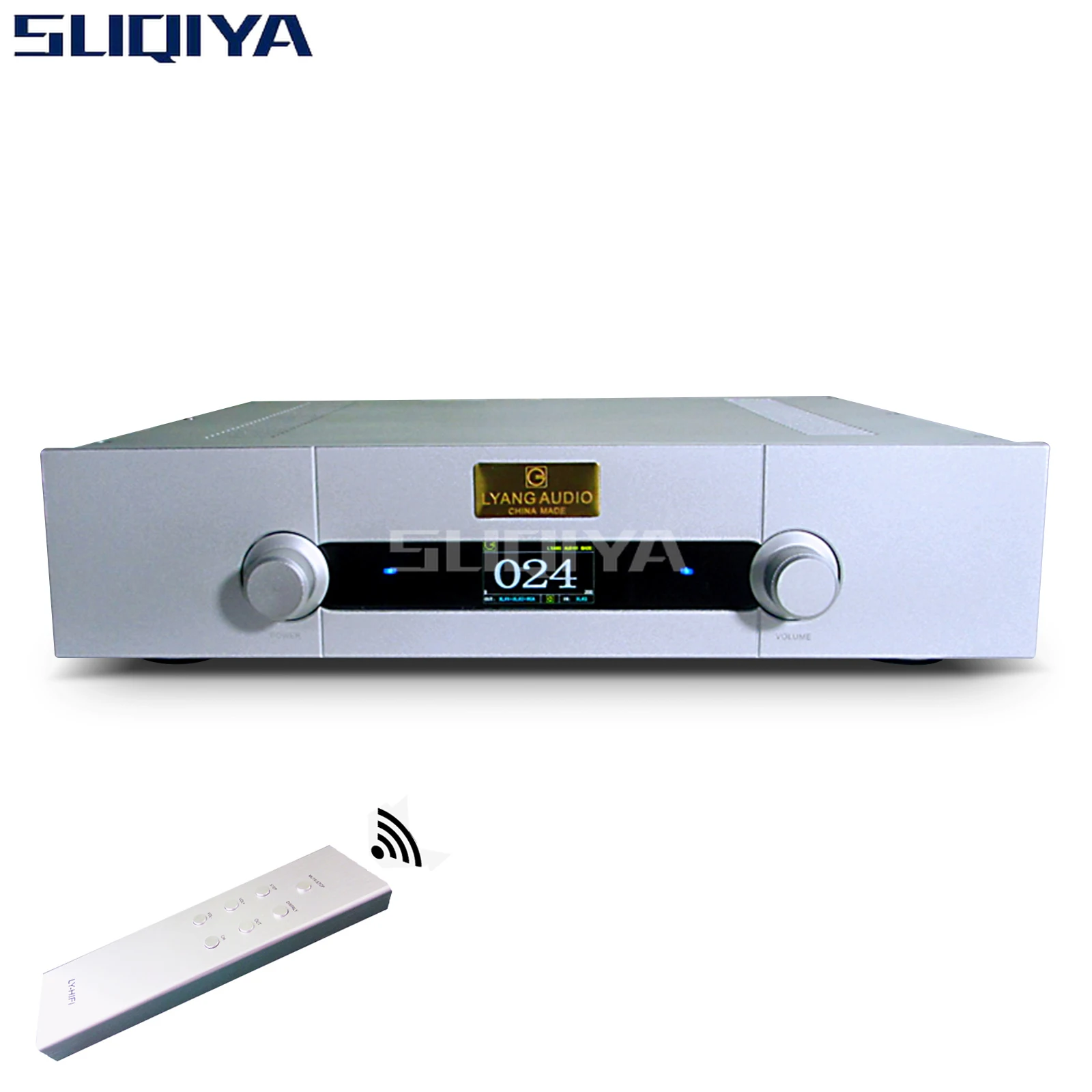 SUQIYA-TELOS T1000 PRO Balanced Class A Tube Remote Control Preamplifier Tube Hifi Amplifier - Image 6