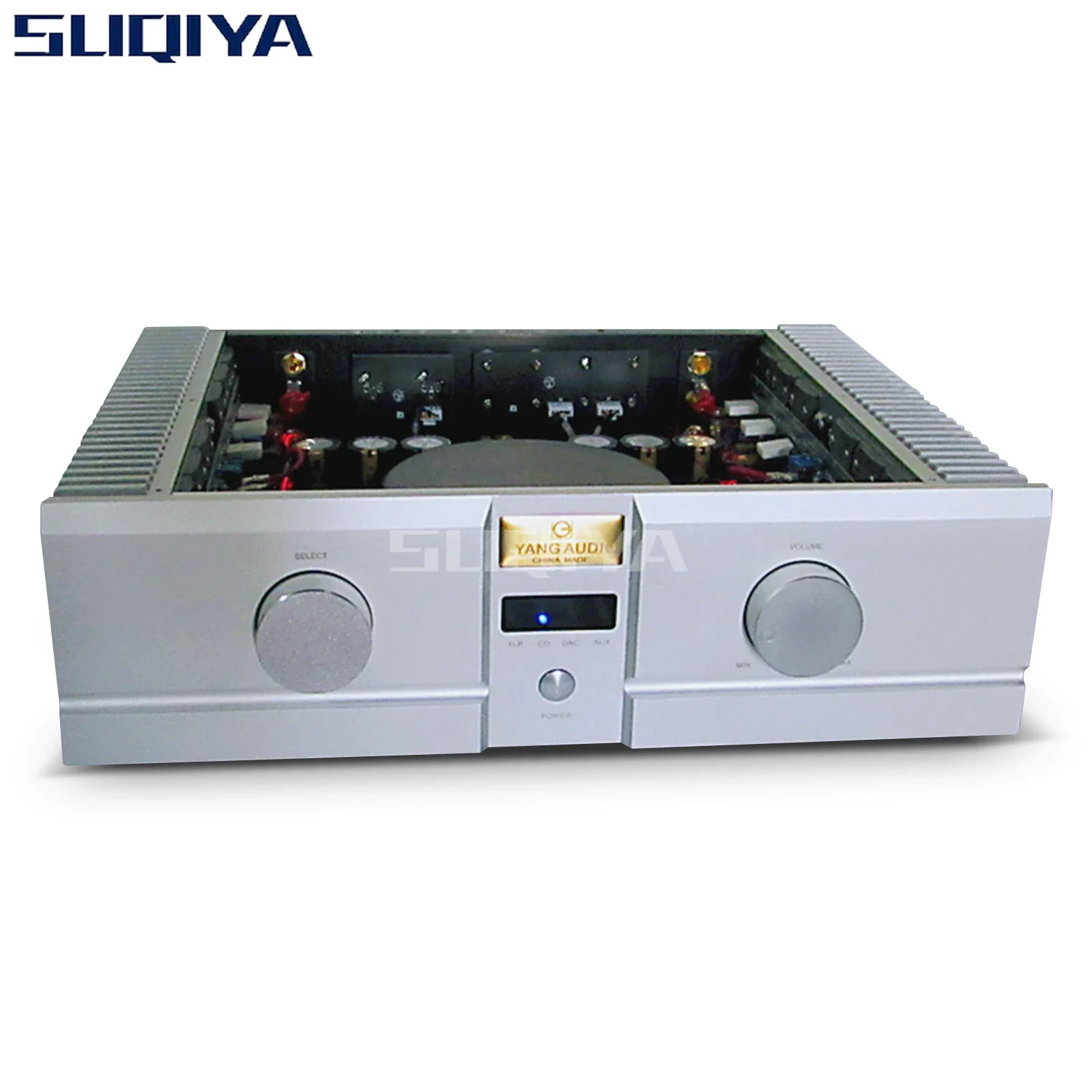 SUQIYA-E1 Integrated Amplifier 180W*2 8Ω 300W*2 4Ω with Remote Control 3 Way Single-ended Input 1 Way Balanced Input - Image 4