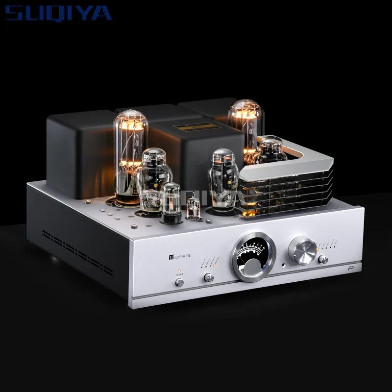SUQIYA-MUZISHARE R100 Amplifier 300B Push 845 211 805 Class A Fever Power Amplifier Integrated Balanced Phono Pmplifier 50W+50W - Image 2