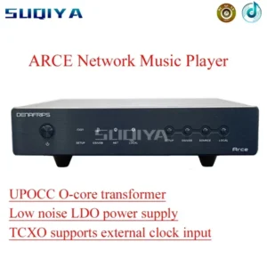 SUQIYA-ARCE Network Music Player Low Noise Power Supply Support External Clock Input Internet Connection