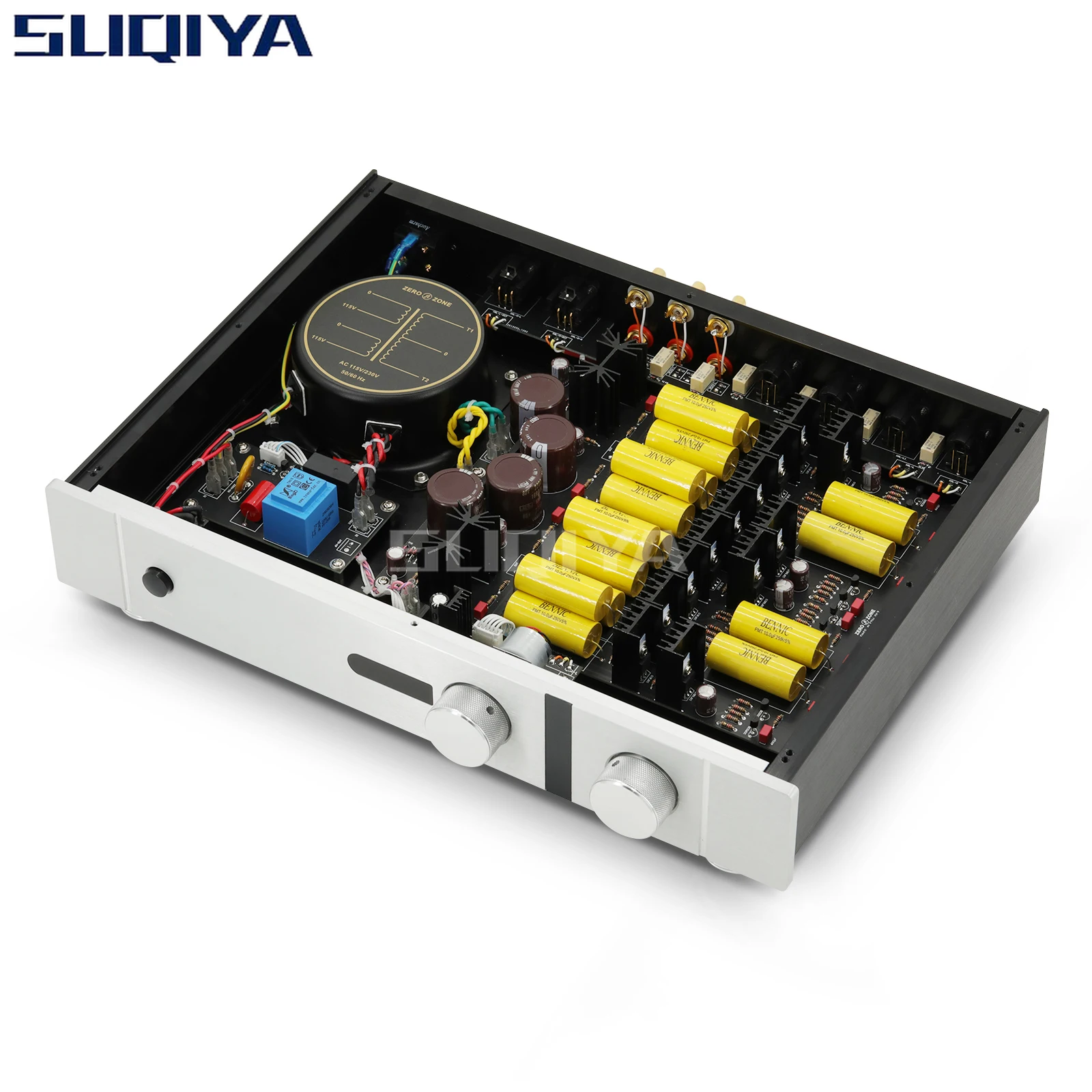 SUQIYA-HIFI PASS P17 MOSFET Class A Balanced Preamplifier Base on PASS 1.7 Circuit With Remote Control - Image 4