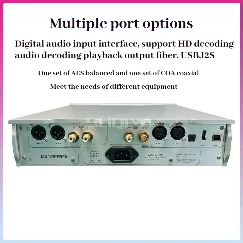 SUQIYA-PONTUSII12th-1 Digital Audio R2R Decoder With Linear Power Supply Support optical fiber USB I2S interface - Image 4