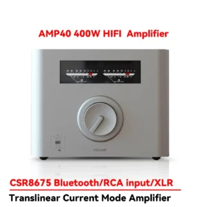 SUQIYA AMP40 400W*2 HIFI Mini Bluetooth High Power Pure Post-stage Audio Amplifier Home Fever All-in-one Machine