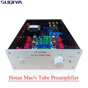 SUQIYA-Hotan Maos 6Z4 12AX7 Tube Preamp Wada Regulated FET 2SK1170 12AX7 ECC83 ECC82 Tube Preamplifier Power Amplifier Audio