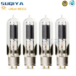 SUQIYA-LINLAI Tube WE211 Vacuum Tube Upgrade PSVANE KR211 211 Tube Amplifier Kit HIFI Audio Valve Original Exact Match Genuine