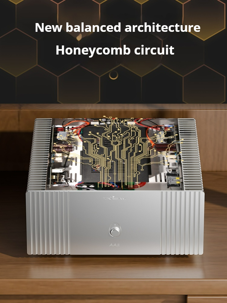 SUQIYA AA2 150W Large Class A Pure Power Amplifier Post-stage Hifi Audio Professional Power Amplifier Fully Balanced - Image 5