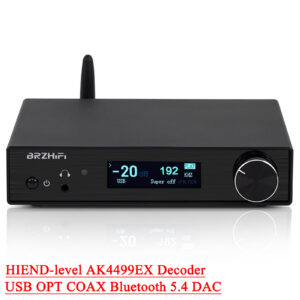 SUQIYA SU10 HIEND Grade AK4499EX AK4493S DAC Decoder Hifi Fever Bluetooth 5.4