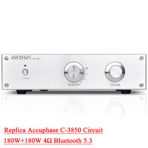 SUQIYA Replica Accuphase C-3850 Power Amplifier Preamplifier Combiner Home Use High Power Amplifier 180W Bluetooth 5.3