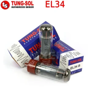 TUNG-SOL EL34 Electronic Tube Replacement 6CA7 6P3P 6L6 Vacuum Tube Original Factory Precision Matching for Amplifier