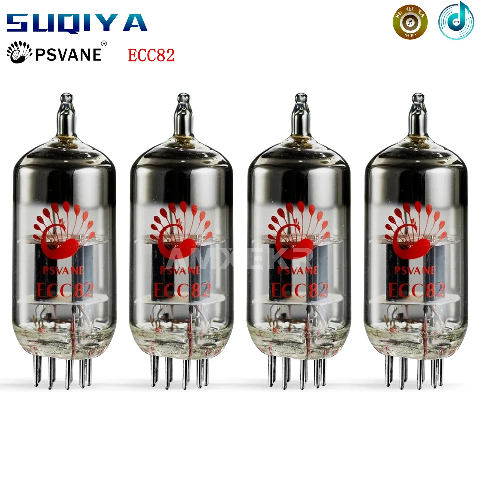 SUQIYA-PSVANE ECC82 Vacuum Electron Power Tube for Vintage Hifi Audio Tube AMP DIY Upgrade Factory Test Match Pair New
