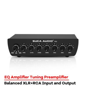 SUCA AUDIO Equalizer Home HiFi Fever EQ Amplifier Tuning Preamplifier Adjust Guitar Effector