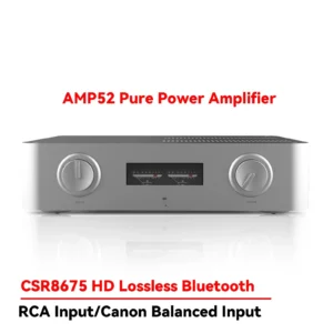 SUQIYA AMP52 High Fidelity Combined Bluetooth Rear Stage Home Amplifier High Power High End Audio  Temperature Class